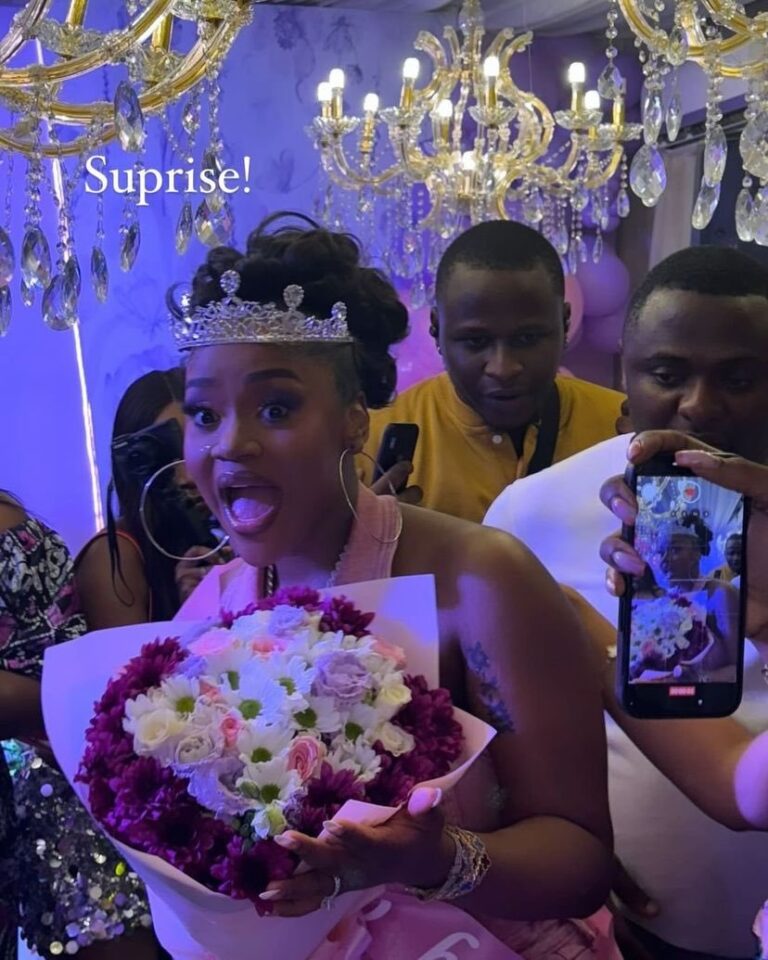 Davido surprises partner, Chioma, with bridal shower